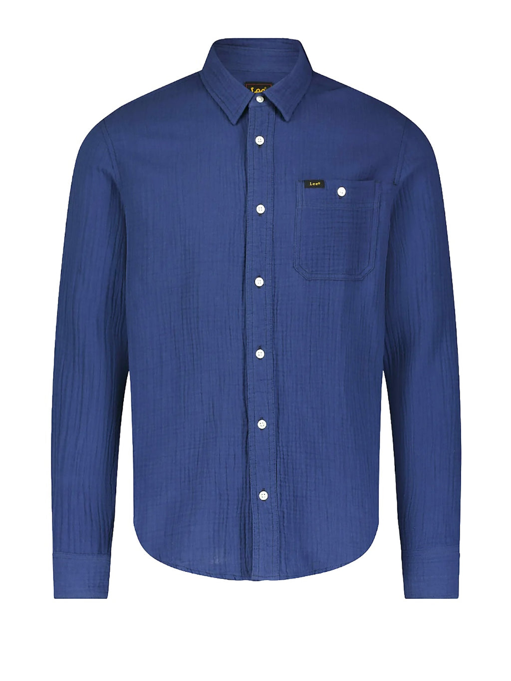 Lee - Shirt - Leesure Shirt Medieval Blue