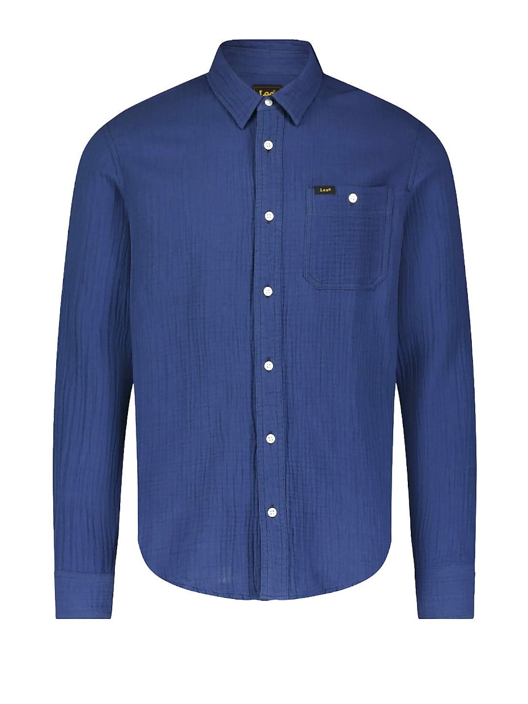 Lee - Shirt - Leesure Shirt Medieval Blue
