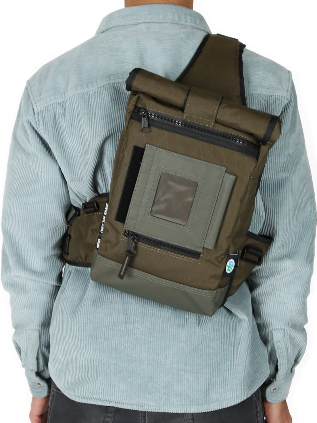 Diesel - One-Shoulder Backpack - KOGA Khaki