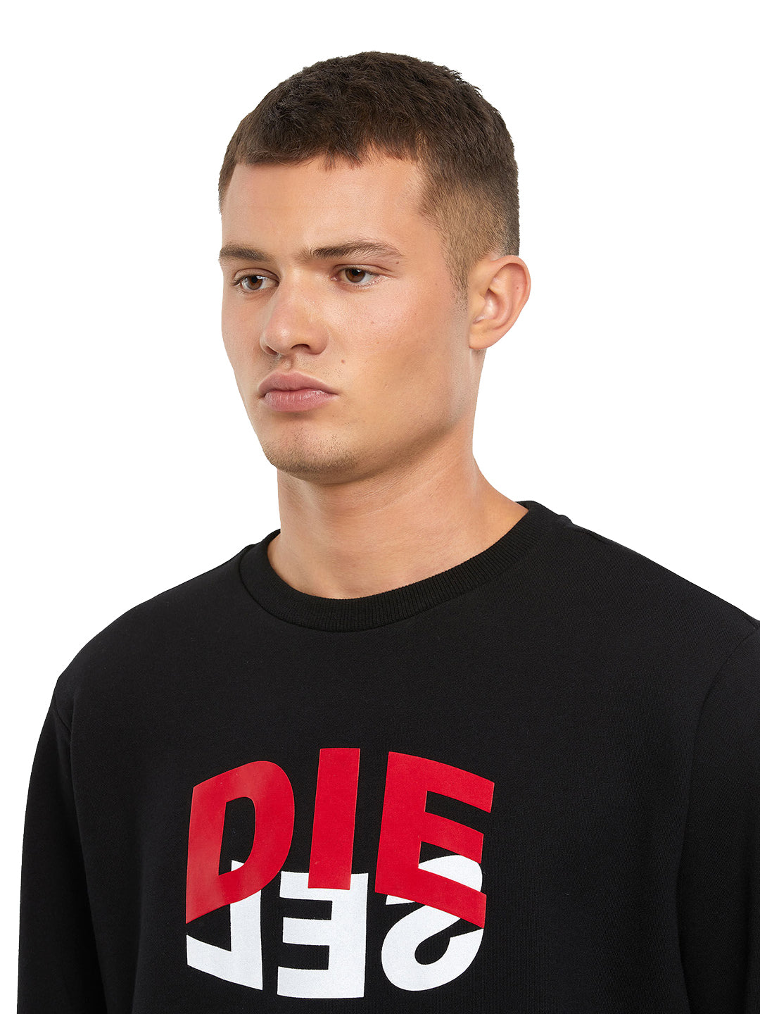 Diesel - Pullover - S-GIRK-N80 Black