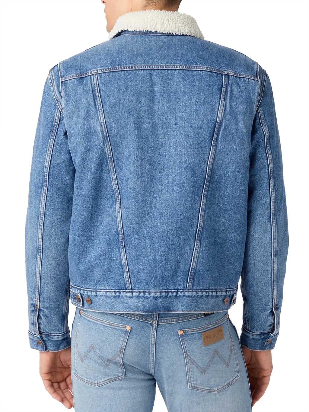 Wrangler - denim jacket - 124MJ Sherpa Wranch