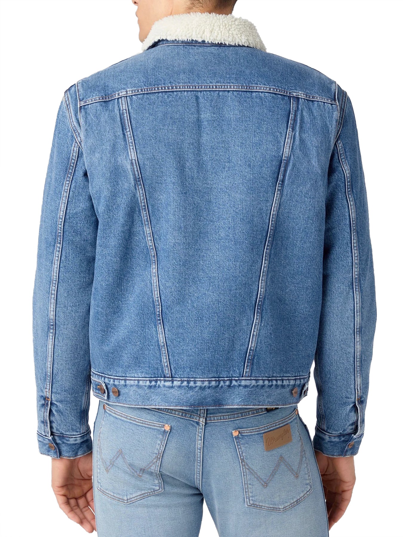 Wrangler - denim jacket - 124MJ Sherpa Wranch