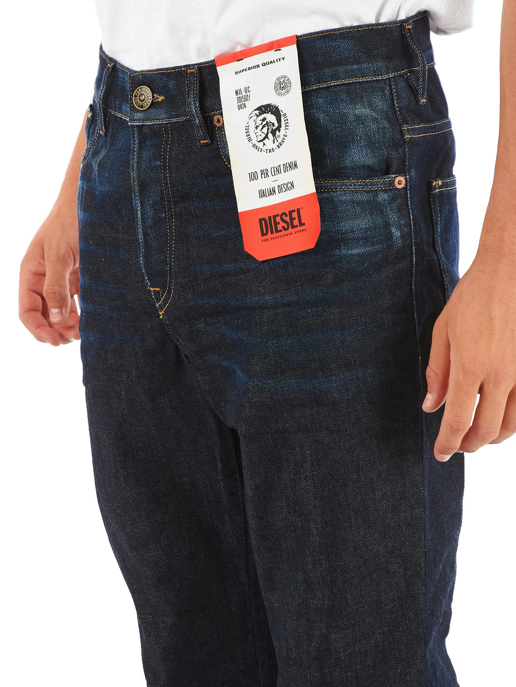 Diesel - Tapered Fit Jeans - D-Fining 09A20