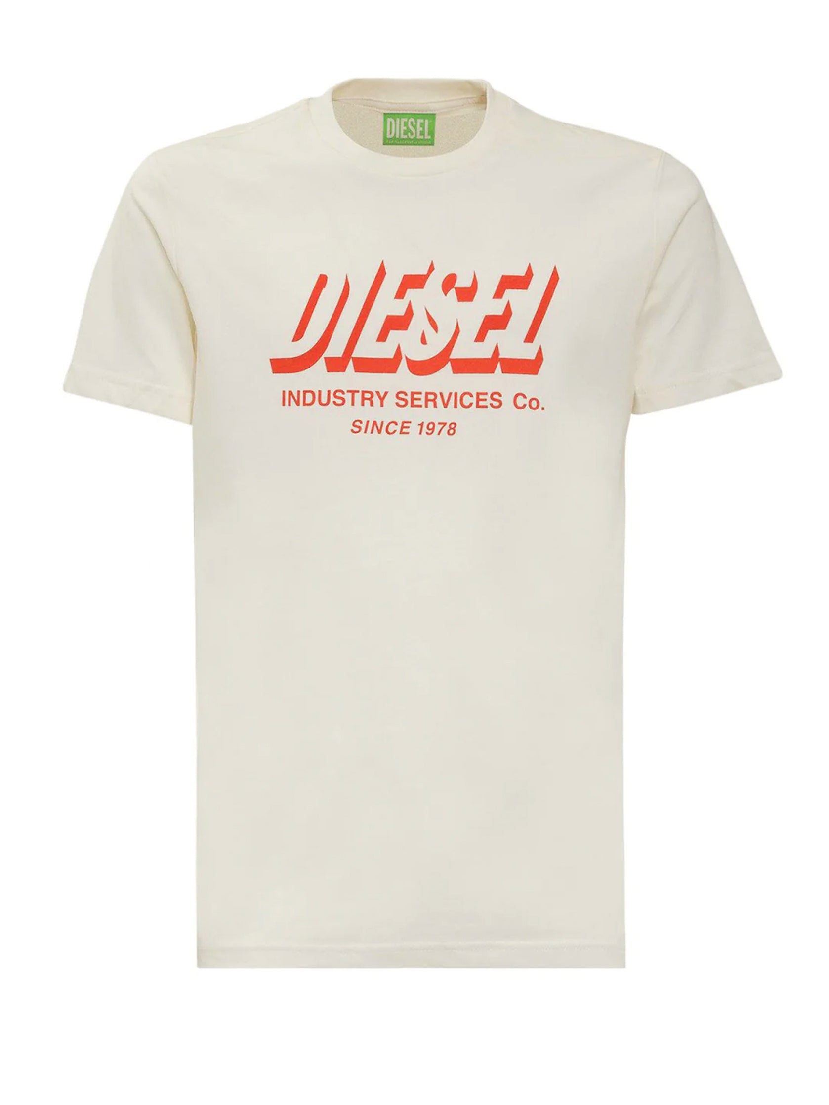 Diesel - Slim Fit T-Shirt - T-DIEGOS-A5 Creamy White