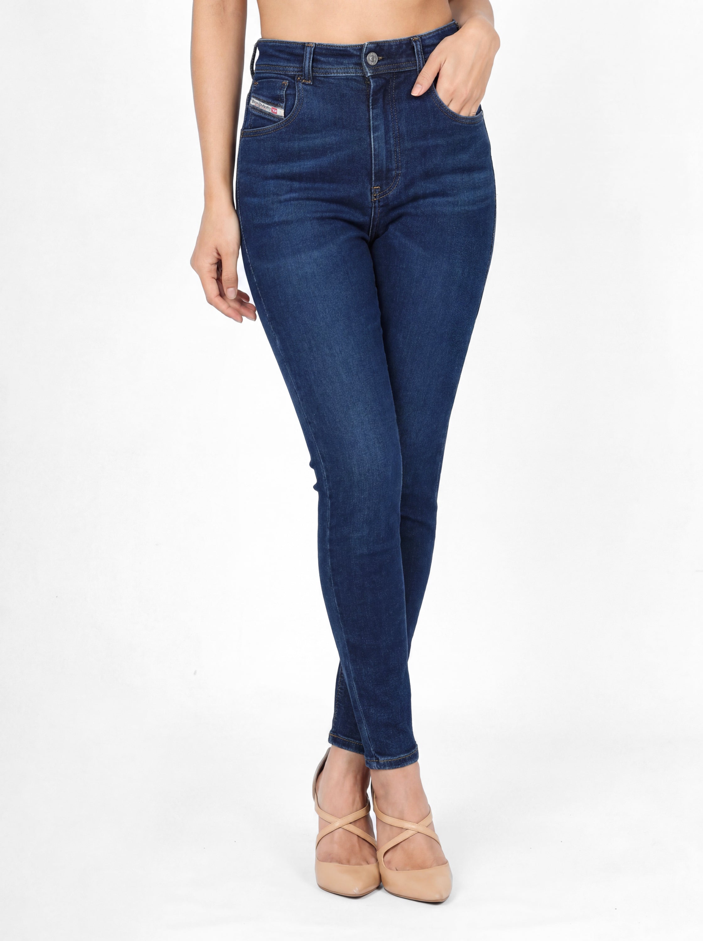 Diesel - Super Skinny Fit Jeans - 1984 SLANDY-HIGH 09C19