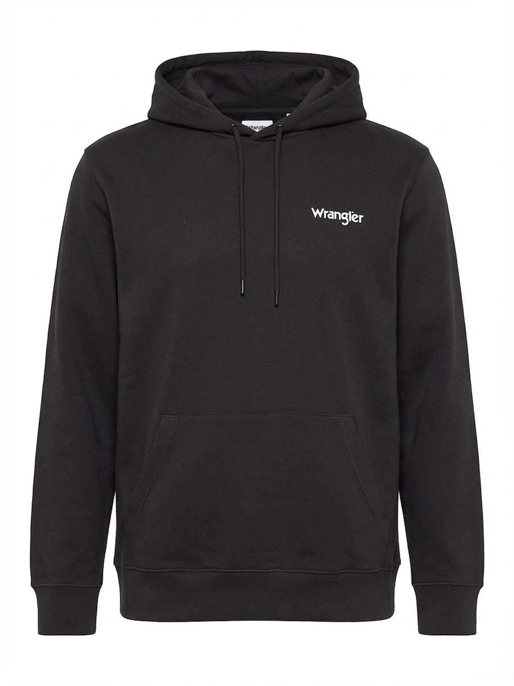 Wrangler - Hoodie - Logo Hoodie Faded Black