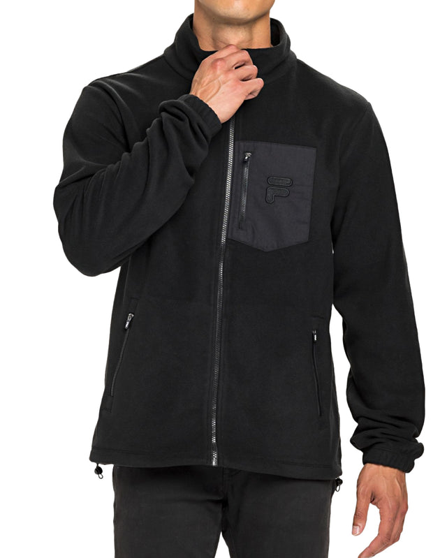 FILA - Fleece Jacket - PAXTON Black