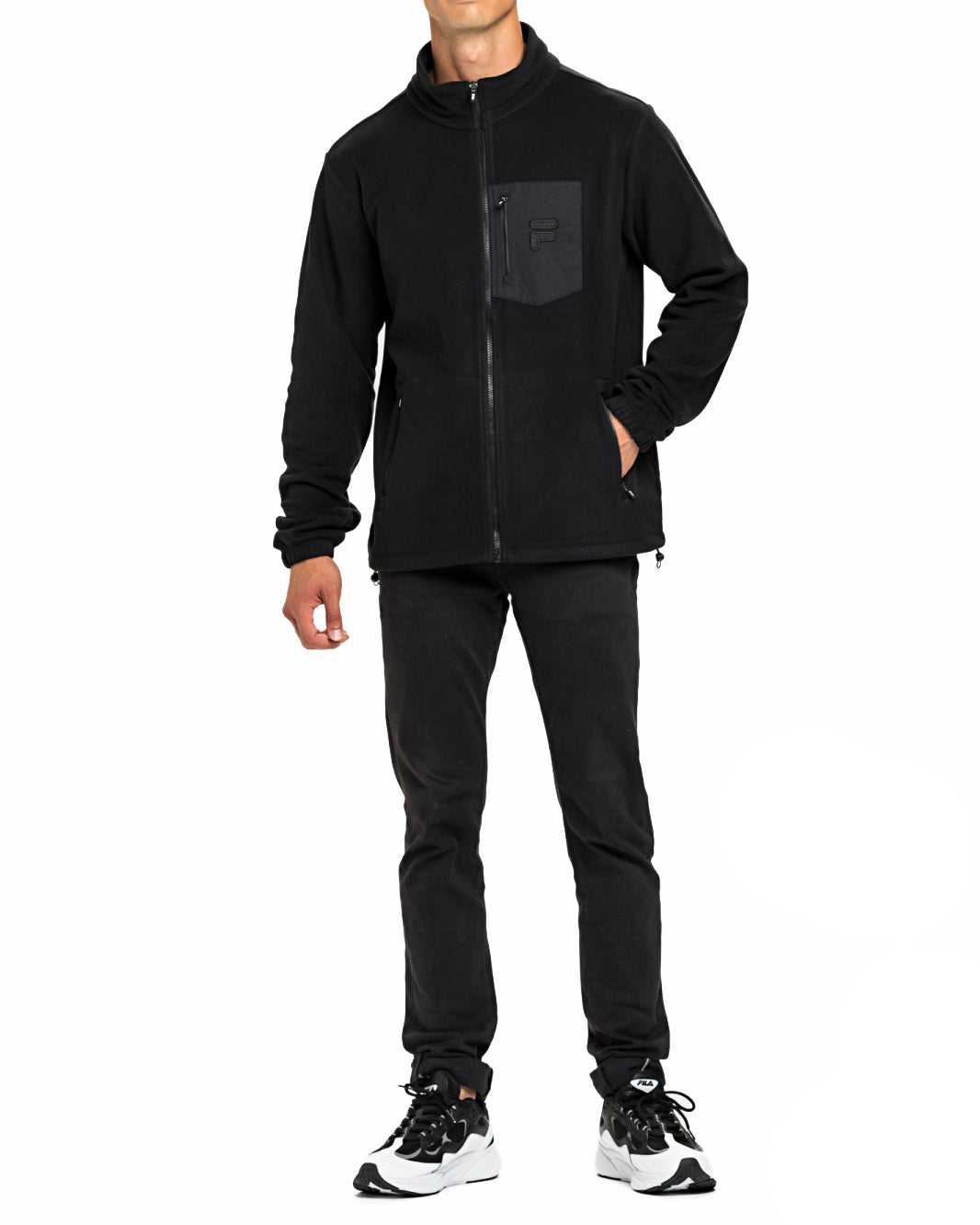 FILA - Fleece Jacket - PAXTON Black