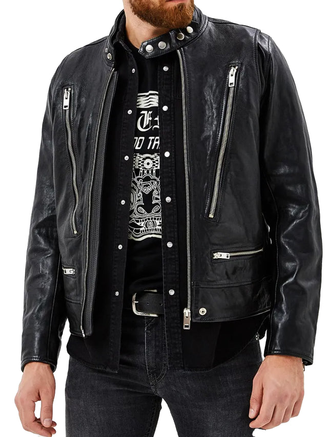 Diesel - leather jacket - L-HARDSTYLE