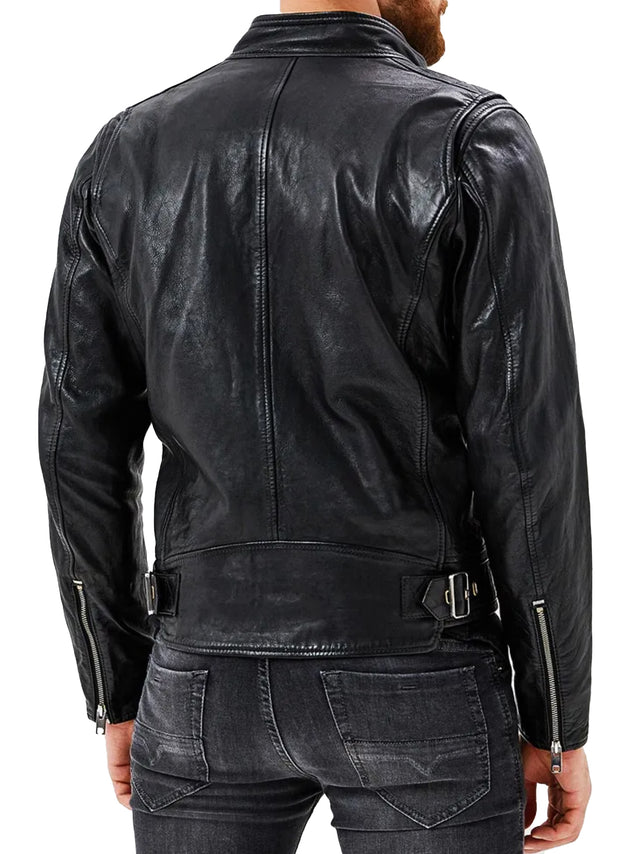 Diesel - leather jacket - L-HARDSTYLE