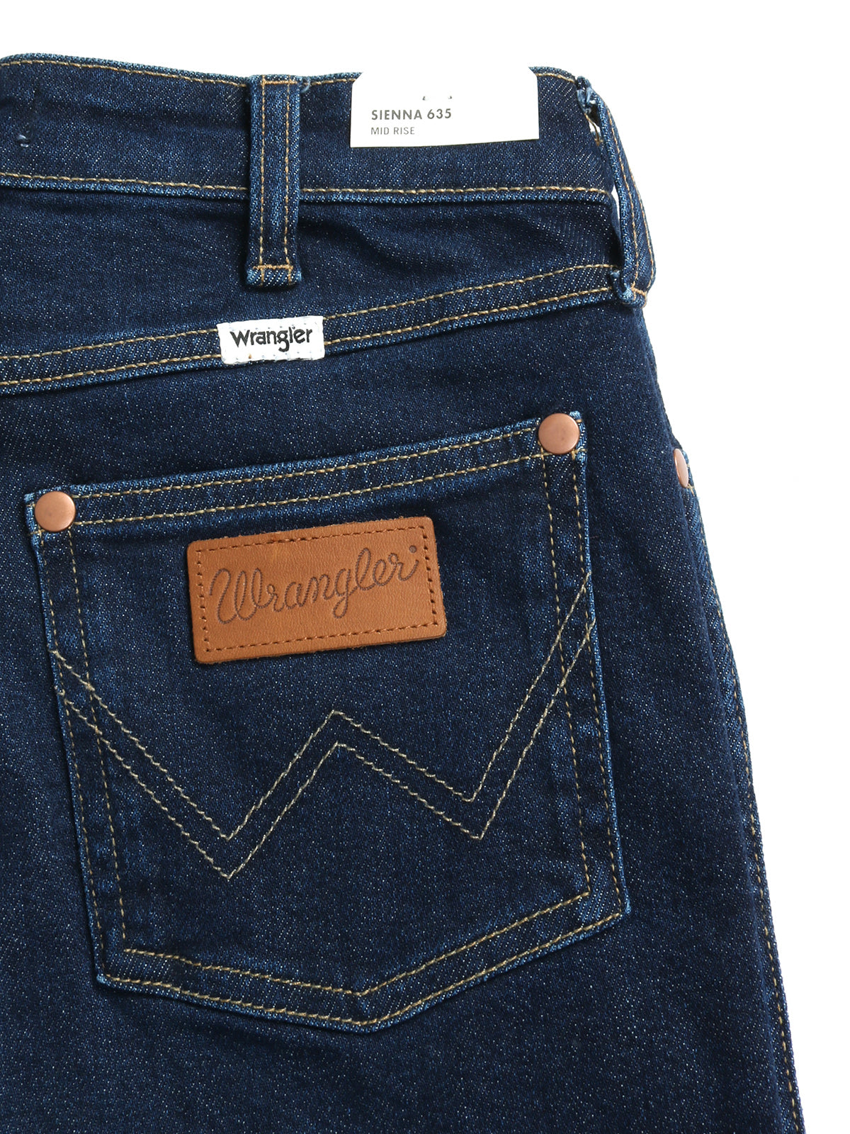 Wrangler - Skinny Fit Jeans - SIENNA WEATHERED RINSE