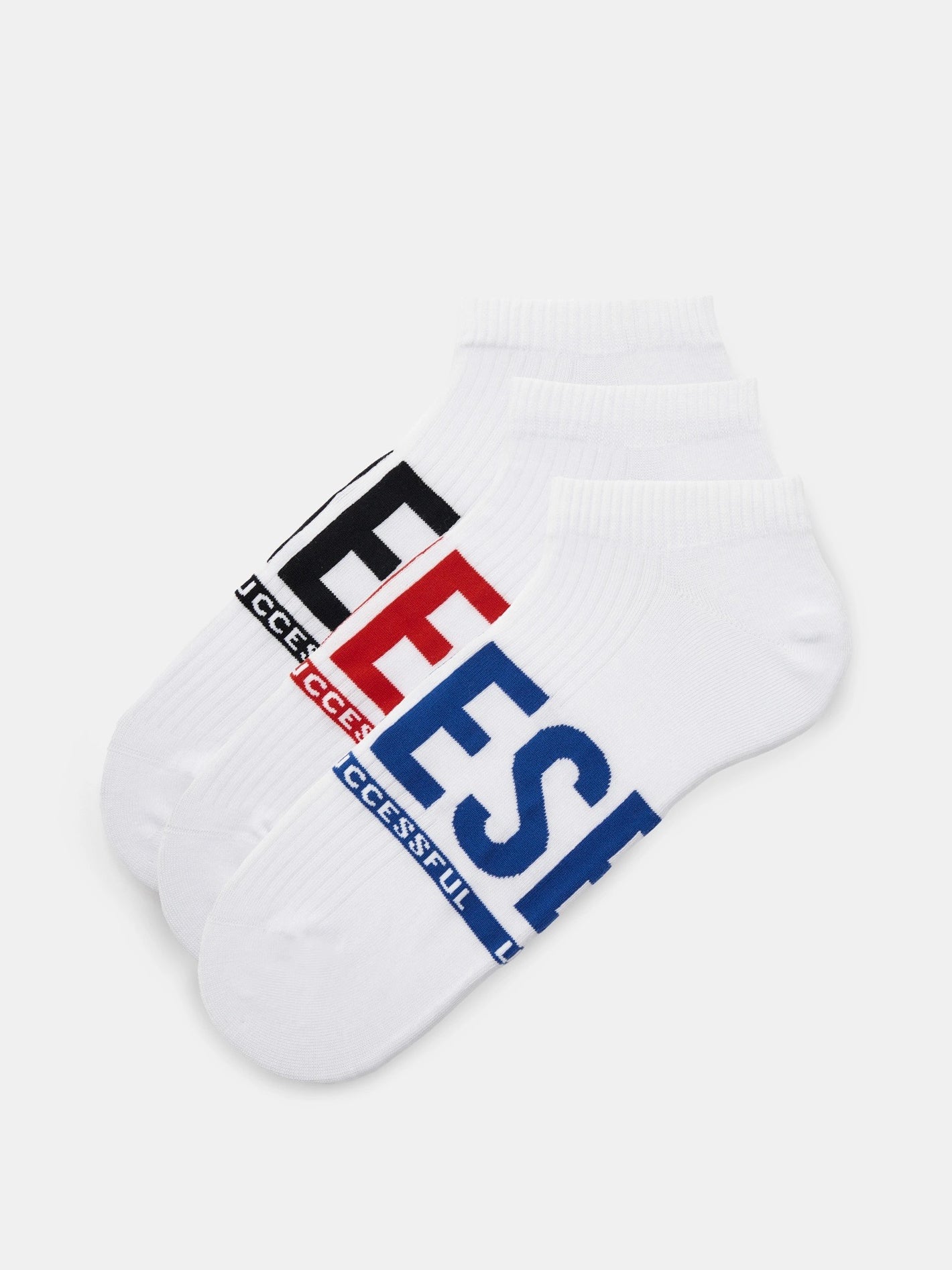 Diesel - Low Cut Socks - SKM-GOST-THREEPACK (3-Pack)