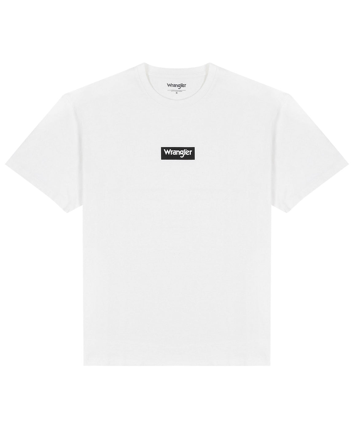 Wrangler - T-Shirt - Small Box Tee White