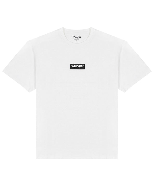 Wrangler - T-Shirt - Small Box Tee White