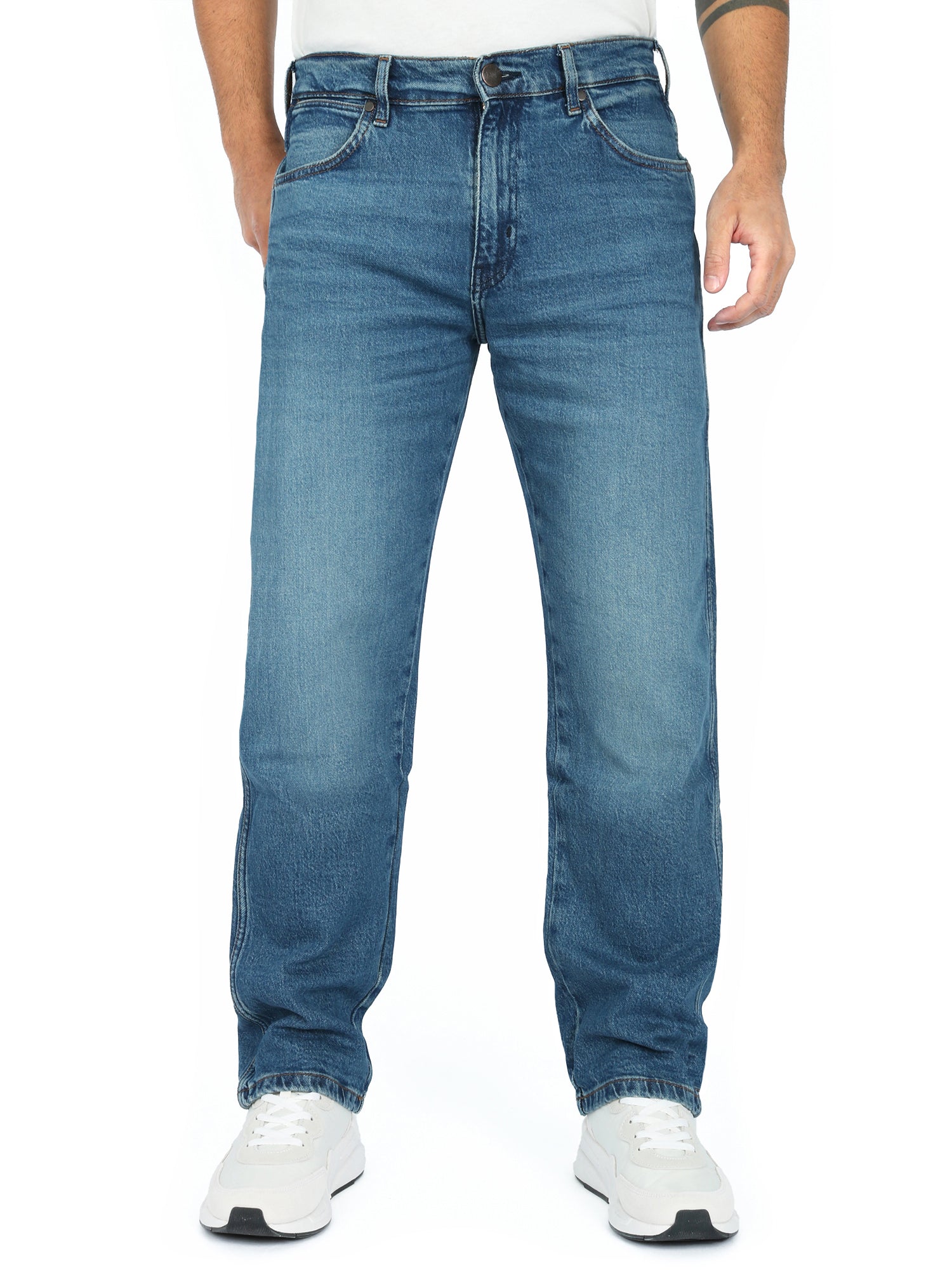 Wrangler - Straight Fit Jeans - Frontier Seeing Double