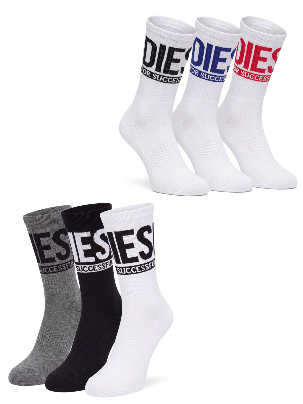 Diesel - Socks - SKM-RAY-3PACK-CUSHIONED (3-Pack)