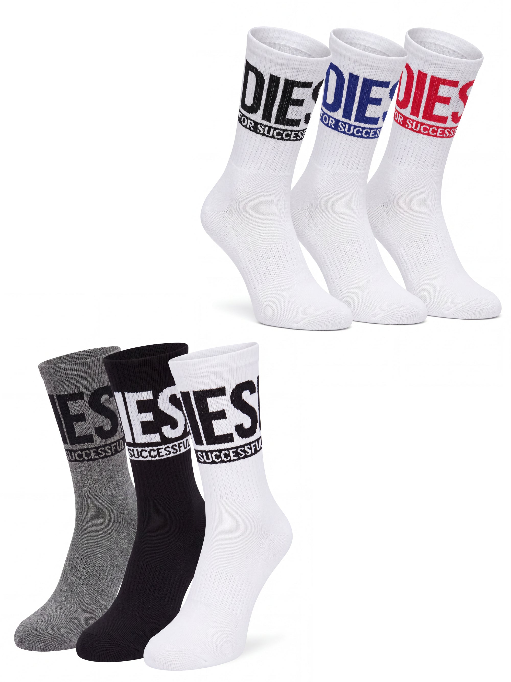 Diesel - Socks - SKM-RAY-3PACK-CUSHIONED (3-Pack)