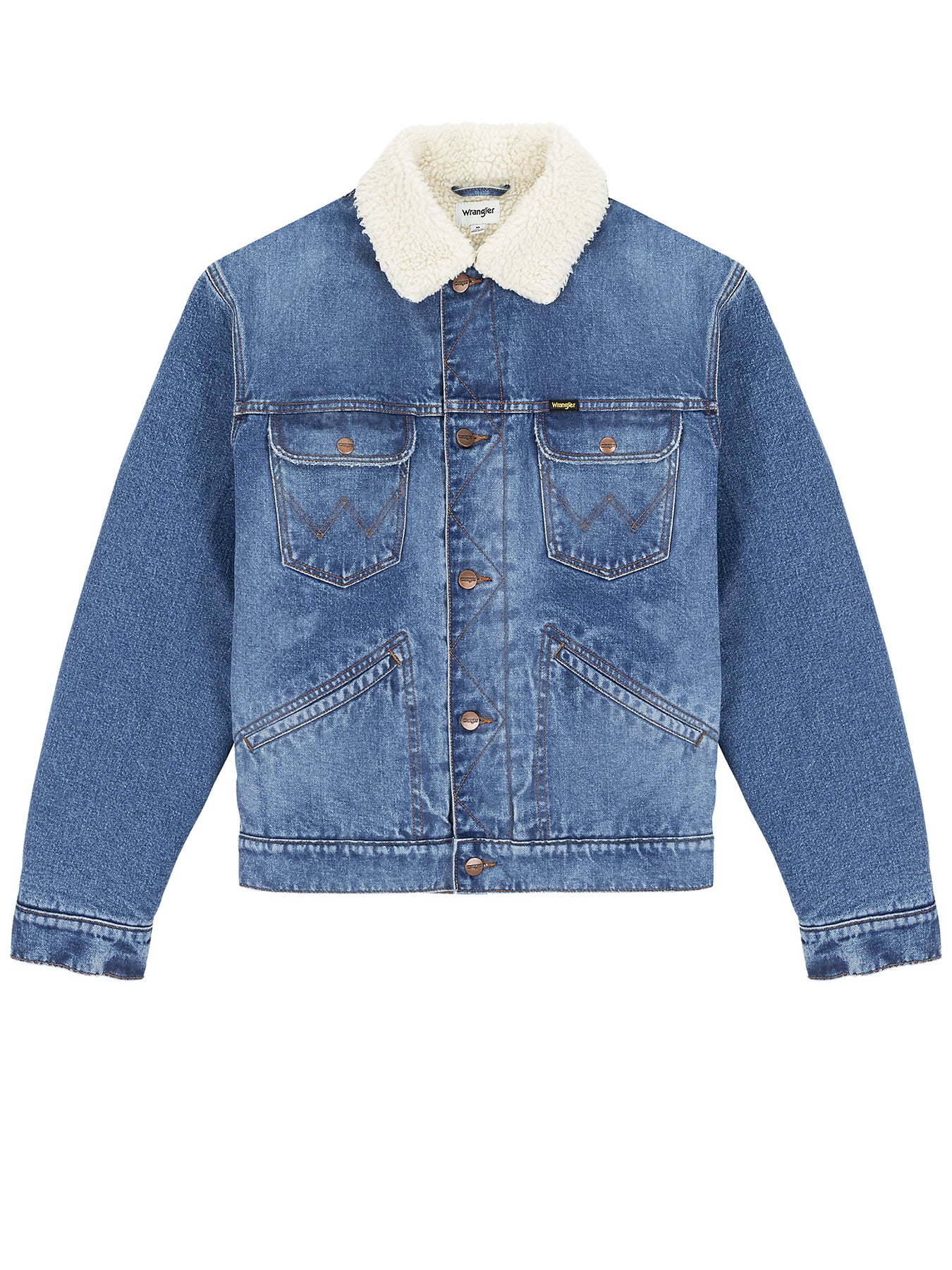 Wrangler - denim jacket - 124MJ Sherpa Wranch