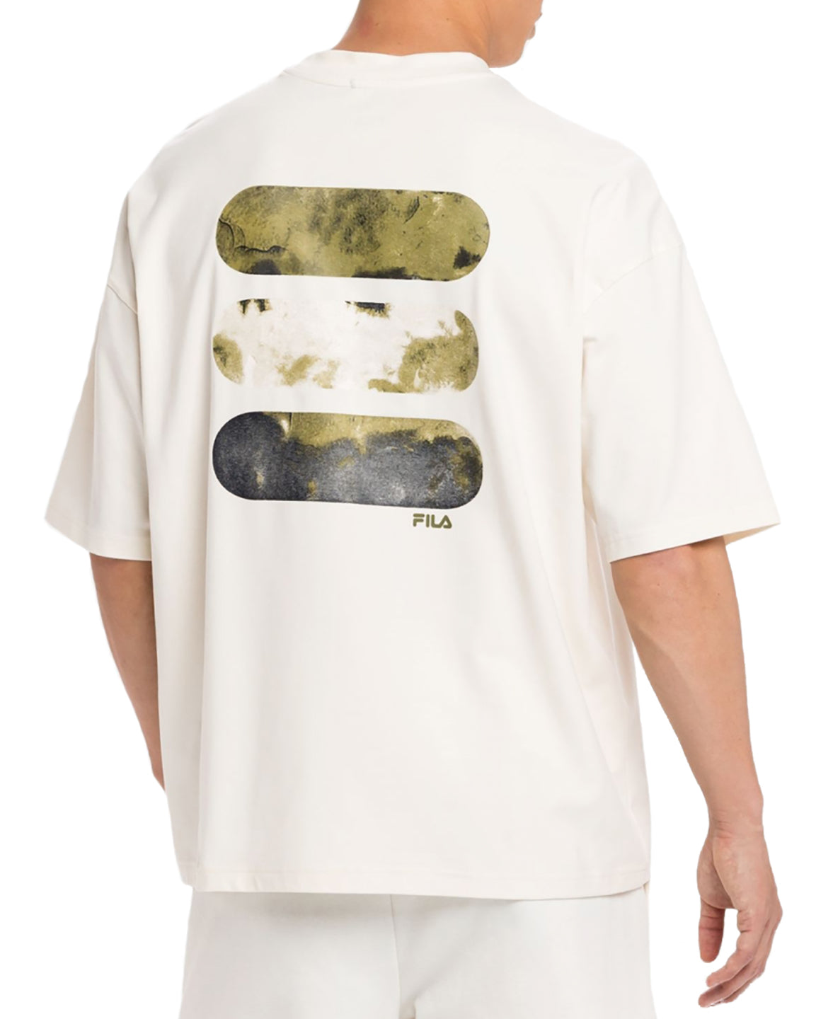 Fila - Oversize T-Shirt - Cottens Cream White